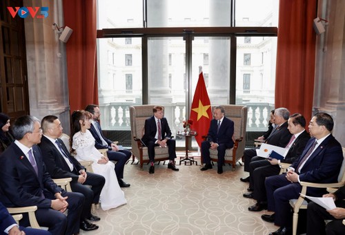 Tổng Bí thư Tô Lâm tiếp lãnh đạo một số tập đoàn, tổ chức tài chính quốc tế - ảnh 2