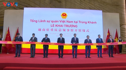 Khai trương Tổng Lãnh sự quán Việt Nam tại Trùng Khánh, mở rộng kết nối với miền Tây Trung Quốc - ảnh 1