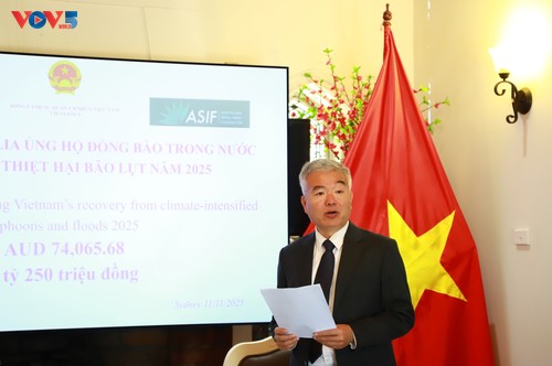 Kiều bào Australia ủng hộ hơn 74 nghìn AUD hỗ trợ đồng bào bị bão lụt - ảnh 3