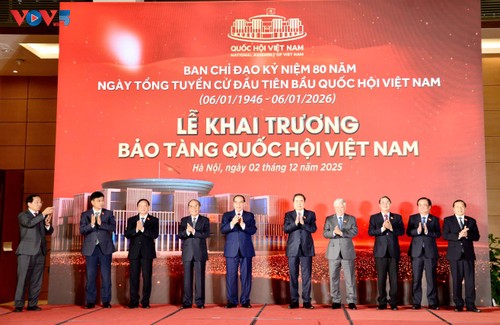 Chủ tịch Quốc hội Trần Thanh Mẫn dự khai trương bảo tàng Quốc hội Việt Nam - ảnh 2