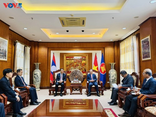 Lào chúc mừng kỷ niệm 96 năm Ngày thành lập Đảng Cộng sản Việt Nam - ảnh 1