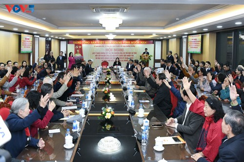 Tổng Bí thư Tô Lâm dự Hội nghị lấy ý kiến cử tri nơi cư trú với người ứng cử đại biểu Quốc hội khóa XVI - ảnh 1