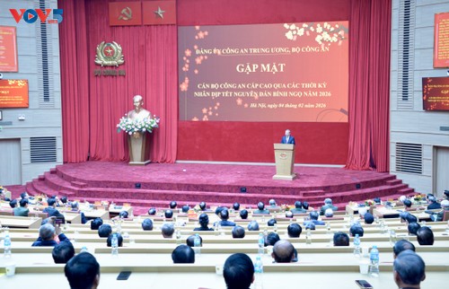 Tổng Bí thư Tô Lâm gặp mặt cán bộ công an cấp cao qua các thời kỳ - ảnh 1