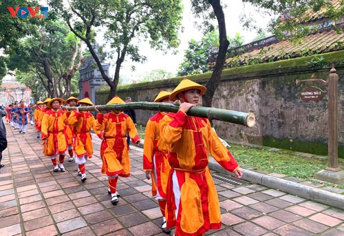 Tái hiện nghi lễ dựng nêu đón Tết tại Đại Nội Huế - ảnh 1