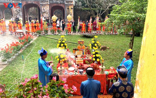 Tái hiện nghi lễ dựng nêu đón Tết tại Đại Nội Huế - ảnh 3