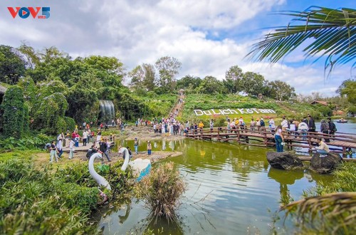 Dak Lak welcomes large crowds of visitors during Tet holiday - ảnh 1