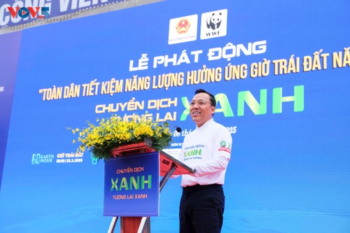 Hưởng ứng Giờ Trái đất 2025: Chuyển dịch xanh-Tương lai xanh - ảnh 2