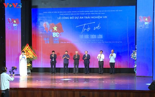 Đài Tiếng nói Việt Nam công bố dự án trải nghiệm thực tế ảo  “Trở về thời khắc thiêng liêng” - ảnh 1