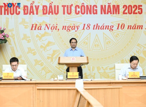 Thủ tướng yêu cầu tăng tốc giải ngân vốn đầu tư công - ảnh 1