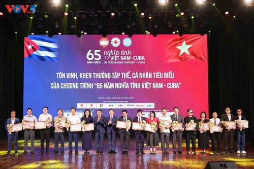 Tổng kết chương trình vận động “65 năm nghĩa tình Việt Nam - Cuba” - ảnh 1
