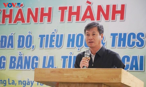 VOV khánh thành và bàn giao điểm trường Đá Đỏ tại tỉnh Lào Cai - ảnh 4