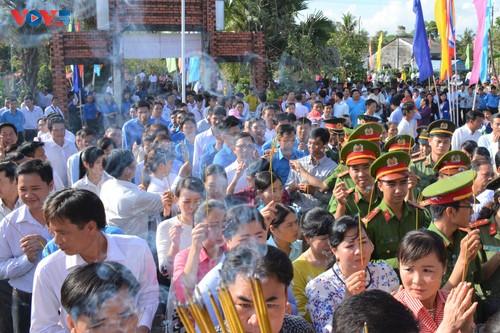 Lễ dâng hương tưởng niệm các Vua Hùng tại các địa phương trong cả nước - ảnh 10