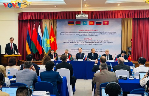 Vietnam y la Unión Económica Euroasiática conmemoran 10 años de la firma de su Tratado de Libre Comercio  - ảnh 1