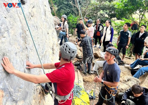 Huu Lien, un emergente destino de escalada en la nueva provincia de Lang Son - ảnh 3