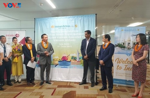 Vietnam Airlines inaugure deux lignes directes vers l’Inde - ảnh 1