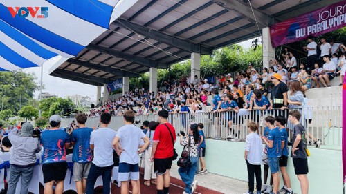 Rayonnement festif des JO de Paris au LFAY: Une journée d'Olympisme et de Paralympisme à Hanoi - ảnh 2