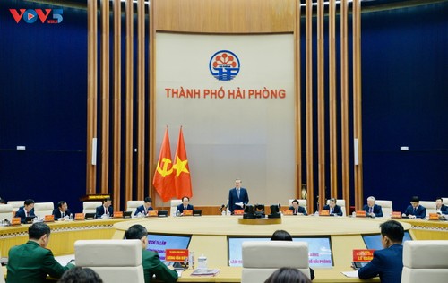 Tô Lâm: Hai Phong doit moderniser son modèle de croissance axé sur la science, la technologie et l’innovation - ảnh 1