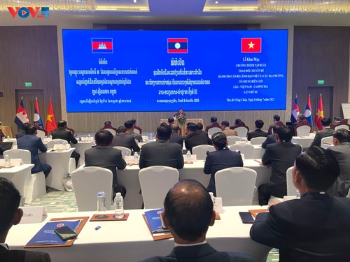 กระชับความสัมพันธ์เวียดนาม – ลาว – กัมพูชาให้แน่นแฟ้นยิ่งขึ้น - ảnh 1