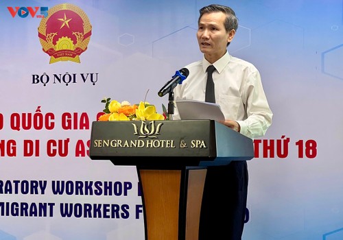 Hội thảo quốc gia chuẩn bị cho Diễn đàn Lao động di cư ASEAN lần thứ 18 - ảnh 1