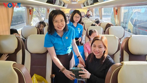 Hỗ trợ công nhân, người lao động về quê đón Tết - ảnh 2