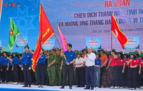 2025 Summer Youth Volunteer Campaign launched in Gia Lai - ảnh 1