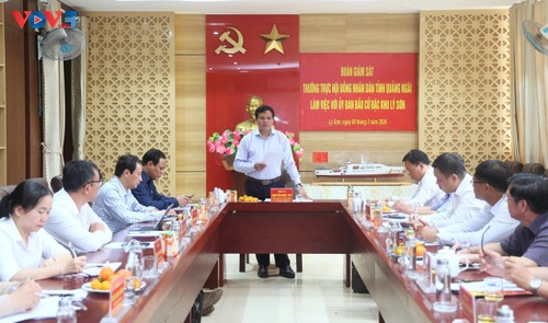 Ly Son Special Zone ready for Election Day - ảnh 2