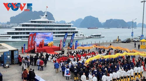 Đoàn thuyền Clipper Race tiếp tục chặng đua mới từ Hạ Long - ảnh 1