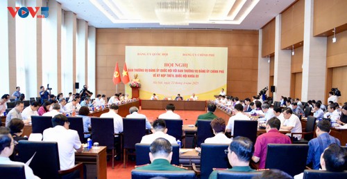 Quốc hội và Chính phủ thống nhất nội dung, bảo đảm sự thành công của kỳ họp thứ 9, Quốc hội khóa XV - ảnh 1