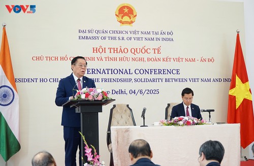 Hội thảo quốc tế “Chủ tịch Hồ Chí Minh và tình hữu nghị, đoàn kết Việt Nam - Ấn Độ” - ảnh 1