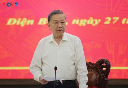 Tổng Bí thư Tô Lâm làm việc với Ban Chấp hành Đảng bộ tỉnh Điện Biên - ảnh 2