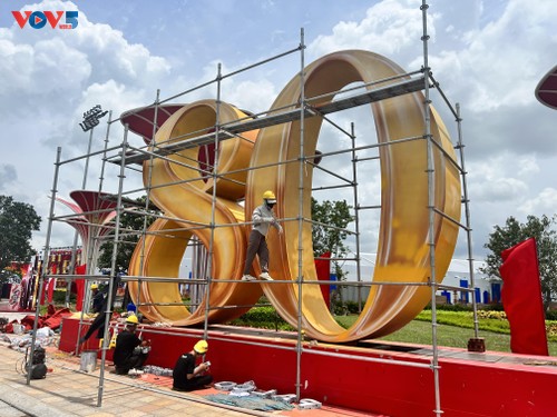 Khẩn trương chuẩn bị cho Triển lãm 80 năm hành trình Độc lập-Tự do-Hạnh phúc - ảnh 2