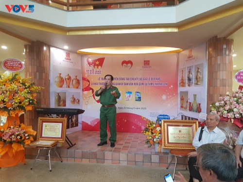 Công bố bản quyền sáng tạo của cựu chiến binh, kỷ lục gia, Tiến sĩ Lê Duy Hảo - ảnh 1