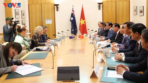 Đoàn đại biểu Ủy ban Quốc phòng, An ninh và Đối ngoại của Quốc hội thăm và làm việc tại Australia - ảnh 1