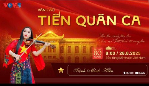 Bảo tàng Mỹ thuật Việt Nam ra mắt MV Tiến quân ca - ảnh 1