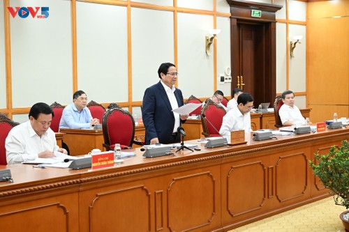 Thủ tướng Phạm Minh Chính làm việc với Ban Thường vụ Tỉnh uỷ An Giang và Lâm Đồng - ảnh 1