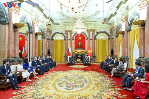 Chủ tịch nước Lương Cường tiếp Chủ tịch Thượng viện Quốc hội Cộng hòa Séc - ảnh 2