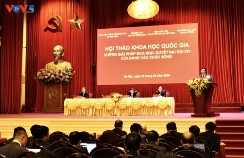 Những giải pháp đưa Nghị quyết Đại hội lần thứ XIV của Đảng vào cuộc sống - ảnh 1