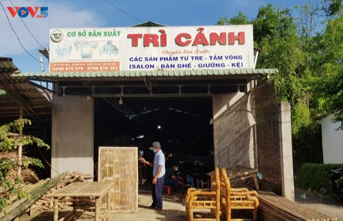 Tri Canh - ​សិប្បកម្ម​ដ៏វិសេសវិសាលនៅ​ឃុំ Ham Giang ខេត្តត្រាវិញ - ảnh 1