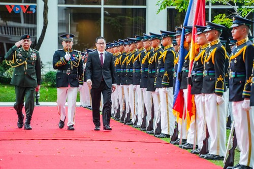 Đại sứ Lại Thái Bình trình Quốc thư lên Tổng thống Philippines Ferdinand Romualdez Marcos Jr. - ảnh 1