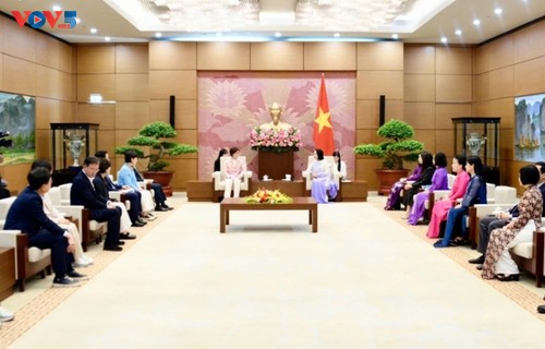 Phó Chủ tịch Quốc hội Nguyễn Thị Thanh tiếp Đoàn Ủy ban Bình đẳng giới và Gia đình, Quốc hội Hàn Quốc - ảnh 1