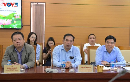 VOV sẵn sàng hỗ trợ và tăng cường hợp tác với các cơ quan báo chí của Lào - ảnh 3