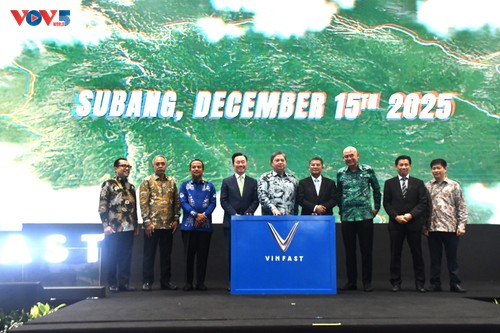VinFast khánh thành nhà máy ô tô điện tại Indonesia - ảnh 2