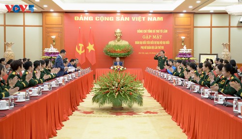 Phụ nữ quân đội phát huy truyền thống “Yêu nước, đoàn kết, sáng tạo, trung hậu, đảm đang” - ảnh 3