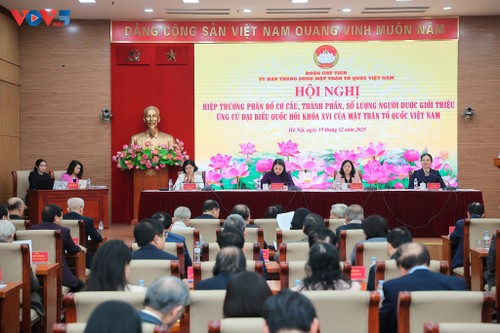 Hội nghị hiệp thương phân bổ cơ cấu, thành phần người được giới thiệu ứng cử đại biểu Quốc hội khóa XVI - ảnh 1