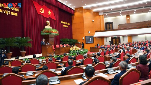 Thông cáo báo chí về ngày làm việc thứ hai và bế mạc Hội nghị Trung ương 15 khoá XIII  - ảnh 1