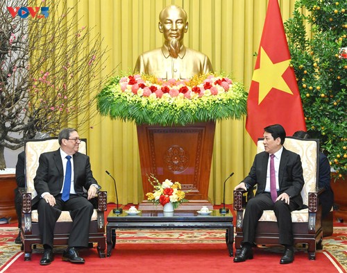 Chủ tịch nước Lương Cường tiếp Đặc phái viên Đảng, Nhà nước Cuba Bruno Rodríguez Parrilla - ảnh 2