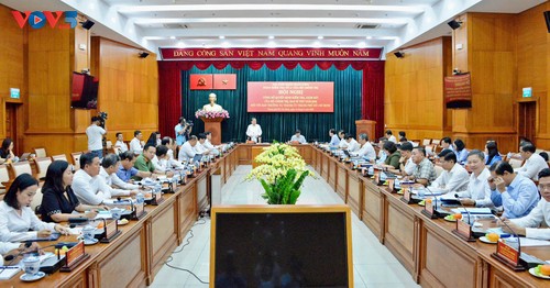 Chủ tịch Quốc hội chủ trì hội nghị công bố kiểm tra, giám sát với Ban Thường vụ Thành phố Hồ Chí Minh - ảnh 2