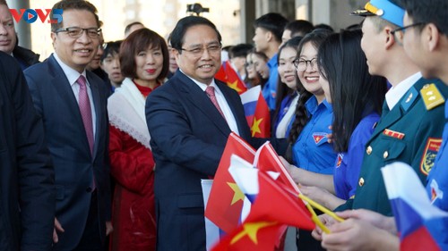 Thủ tướng Phạm Minh Chính đến Thủ đô Moscow bắt đầu chuyến thăm chính thức Liên bang Nga - ảnh 3