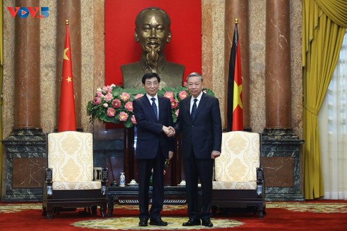 President To Lam hosts Chinese Party, State delegation - ảnh 1