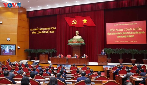 Party’s inspection, supervision work in 2024 reviewed - ảnh 1